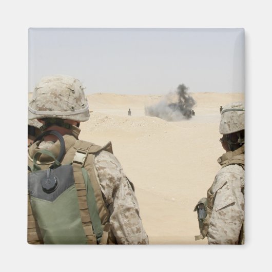 Marines en zeilors magneet (Voorkant)