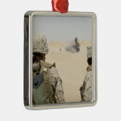 Marines en zeilors metalen ornament (Rechts)