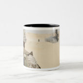 Marines en zeilors tweekleurige koffiemok (Center)