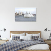 Marines en zweefgetouwen mannen de rails canvas afdruk (Insitu (Slaapkamer))