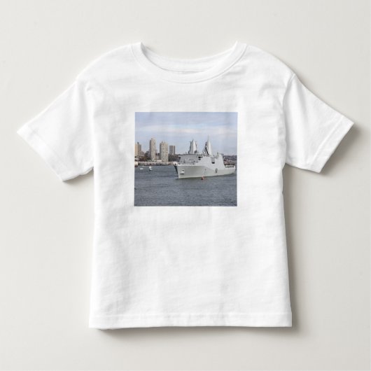 Marines en zweefgetouwen mannen de rails kinder shirts (Voorkant)