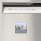 Marines en zweefgetouwen mannen de rails magneet (Insitu (Vaatwasser))