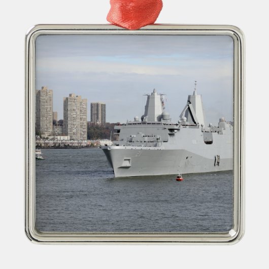 Marines en zweefgetouwen mannen de rails metalen ornament (Voorkant)