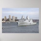 Marines en zweefgetouwen mannen de rails poster (Voorkant)