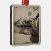 Marines Metalen Ornament (Rechts)