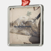 Marines Metalen Ornament (Links)