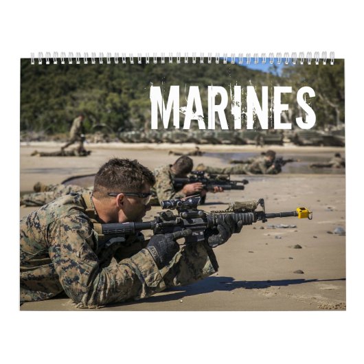 Marines Militaire fotokalender Kalender (Hoes)
