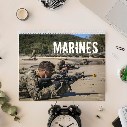 Marines Militaire fotokalender Kalender