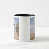 Marines scannen de tijdshorizon voor de activiteit mok (Midden)