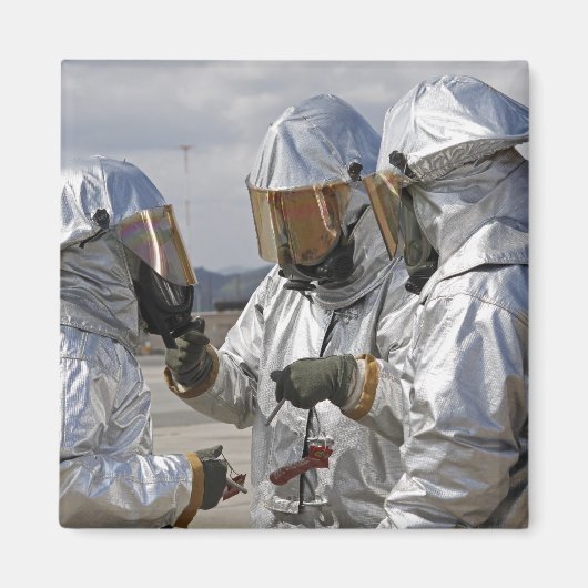 Marines van de gevechtsvliegtuigen van het vliegtu magneet (Voorkant)