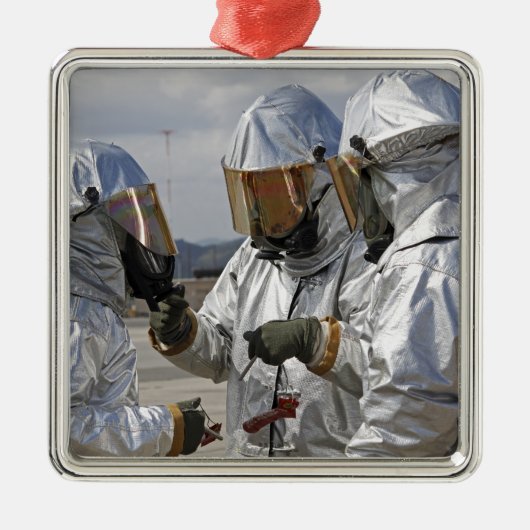 Marines van de gevechtsvliegtuigen van het vliegtu metalen ornament (Voorkant)