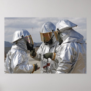 Marines van de gevechtsvliegtuigen van het vliegtu poster