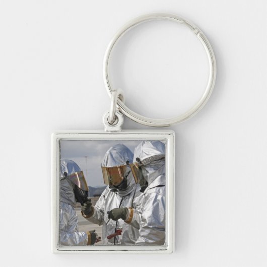 Marines van de gevechtsvliegtuigen van het vliegtu sleutelhanger (Voorkant)