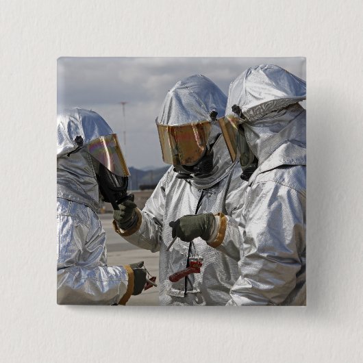 Marines van de gevechtsvliegtuigen van het vliegtu vierkante button 5,1 cm (Voorkant)