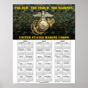 MARINES VAN DE VERENIGDE STATEN POSTER