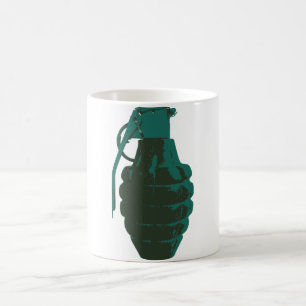 Marines van het Hand Grenade War Militaire Bomb Ar Koffiemok