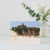 Marines van India Company Bright Star 2009 Briefkaart (Staand voorkant)