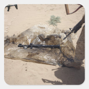 Marines Vierkante Sticker