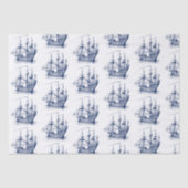 -marinesailingbakpatroon tissuepapier (Voorkant)