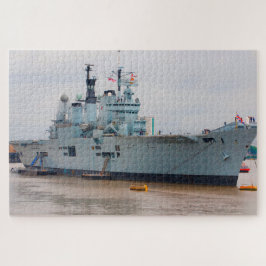 Marineschepen toeristische attracties op de Theems Legpuzzel