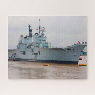Marineschepen Toeristische Attracties op de Theems Legpuzzel