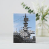 marineschip briefkaart (Staand voorkant)