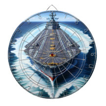 Marineschip Dartboard