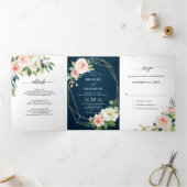 marineslag met pink en flesje drieluik aankondiging (Binnen)