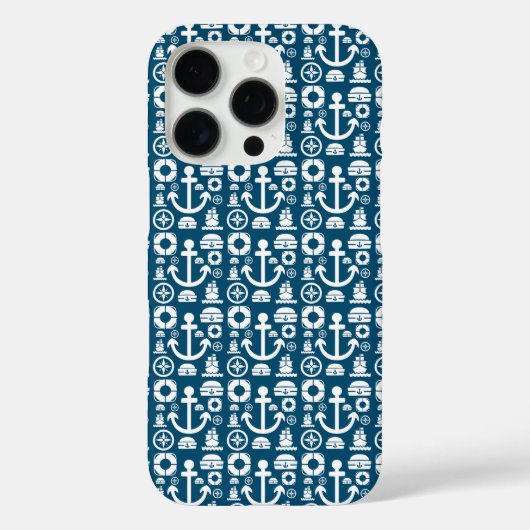 Marinesoldaat Element zee patroon Case-Mate iPhone Case (Achterkant)