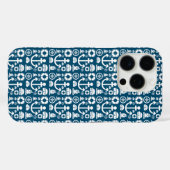 Marinesoldaat Element zee patroon Case-Mate iPhone Case (Achterkant (horizontaal))