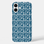 Marinesoldaat Element zee patroon Case-Mate iPhone Case (Achterkant)