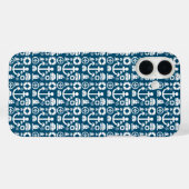 Marinesoldaat Element zee patroon Case-Mate iPhone Case (Achterkant (horizontaal))