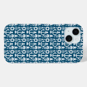Marinesoldaat Element zee patroon Case-Mate iPhone Case (Achterkant (horizontaal))