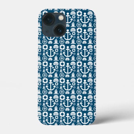 Marinesoldaat Element zee patroon Case-Mate iPhone Case (Achterkant)