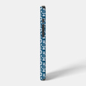 Marinesoldaat Element zee patroon iPhone Hoesje (Linkerkant)