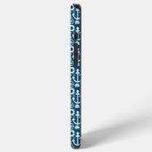 Marinesoldaat Element zee patroon iPhone Hoesje (Linkerkant)