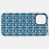 Marinesoldaat Element zee patroon iPhone Hoesje (Achterkant horizontaal)