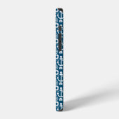 Marinesoldaat Element zee patroon iPhone Hoesje (Linkerkant)