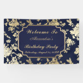  marinesolfvis - 40e verjaardag spandoek (Horizontaal)