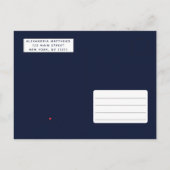 marinesolfvis - 40e verjaardag uitnodiging briefkaart (Achterkant)