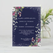 marinespraal : kerstfeest kaart (Staand voorkant)