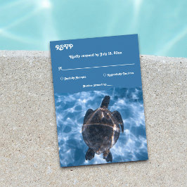 marinesurroodschildpad RSVP kaartje