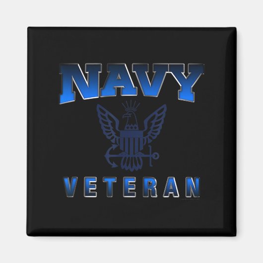 Marineveteraan Usn Magneet (Voorkant)