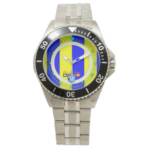 Marinevlag Letter G Golf Port Richman Nautical Horloge