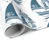 -marinevlekenrooster cadeaupapier (Rol Hoek)