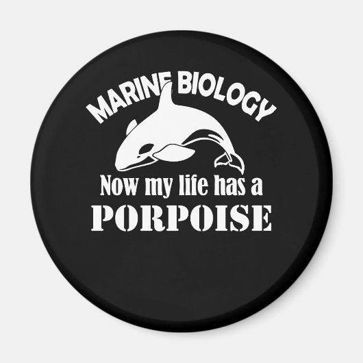 Maring Biology heeft een poreus Shirt Magneet (Voorkant)