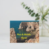 Marinha Beach in Lagoa, Algarve. Portugal Briefkaart (Staand voorkant)