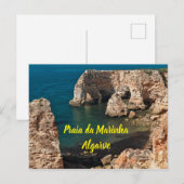 Marinha Beach in Lagoa, Algarve. Portugal Briefkaart (Voorkant / Achterkant)