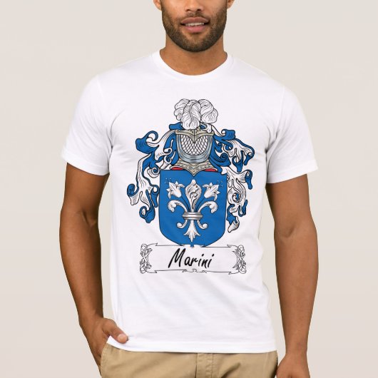 Marini Family Crest T-shirt (Voorkant)