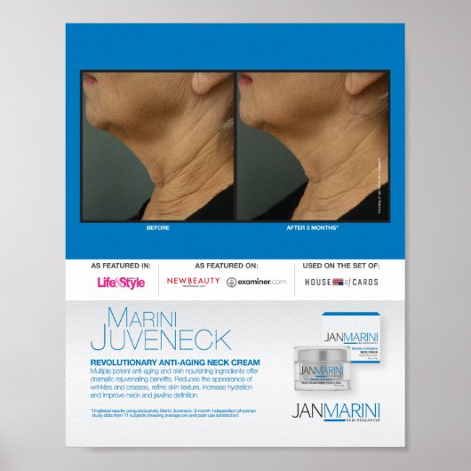 Marini Juveneck Resultaten 8x10" Poster (Voorkant)